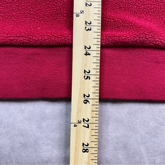 Vintage Disney Lion King Sweater Adult M Red 90s Disney Store Fleece Pullover - Picture 13 of 15